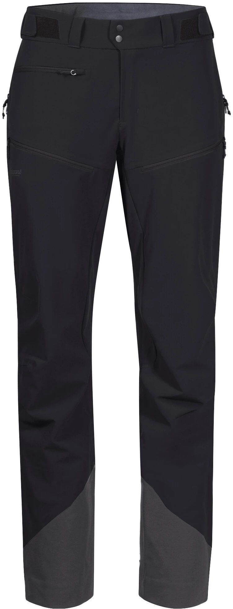 Bergans Senja Hybrid Softshell Pants Women, Zwart 1 Bergans Senja Hybrid Softshell Pants Women, Zwart