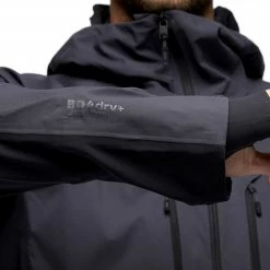 Black Diamond Dawn Patrol Hybrid Shell Jacket Men, Oranje -Ziener winkel black diamond dawn patrol hybrid shell jacket men carbon 7