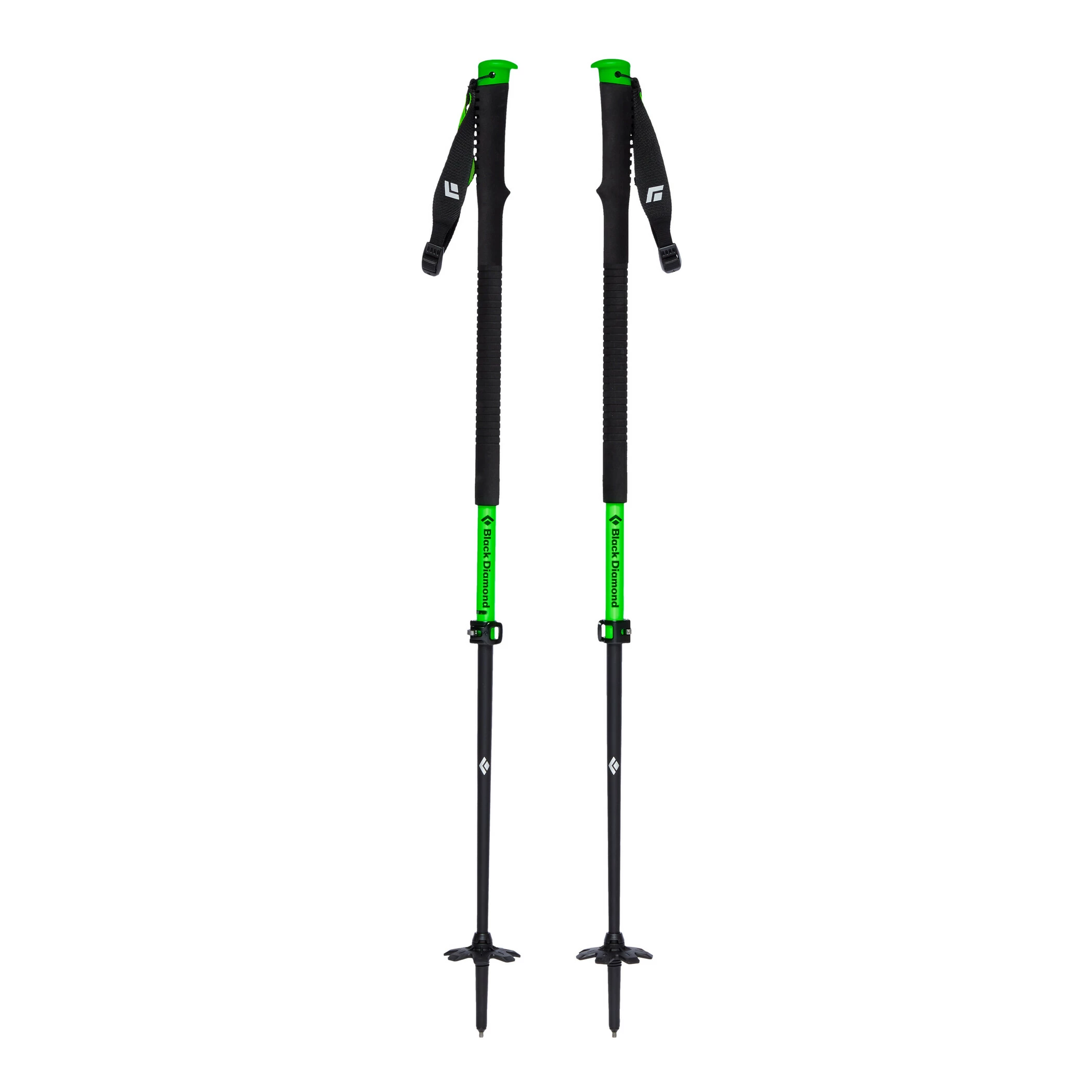 Black Diamond Vapor Carbon 2 Ski Poles, Groen/zwart 1 Black Diamond Vapor Carbon 2 Ski Poles, Groen/zwart