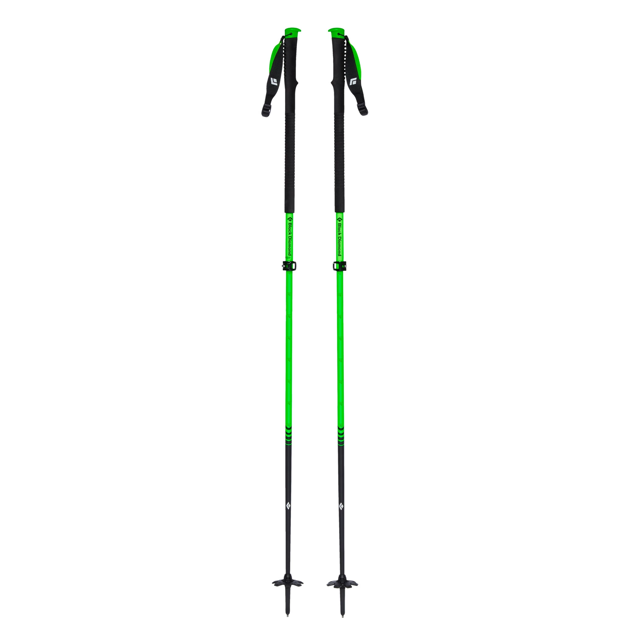 Black Diamond Vapor Carbon 2 Ski Poles, Groen/zwart 2 Black Diamond Vapor Carbon 2 Ski Poles, Groen/zwart - Afbeelding 2