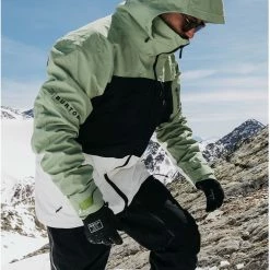 Burton [ak] Swash 2 Layer Jacket Gore-Tex Men, Wit -Ziener winkel burton ak swash 2 layer jacket gore tex men hedge green stout white true black 3