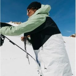 Burton [ak] Swash 2 Layer Jacket Gore-Tex Men, Wit -Ziener winkel burton ak swash 2 layer jacket gore tex men hedge green stout white true black 5