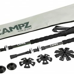 CAMPZ Winter Touring Poles, Zwart -Ziener winkel campz ski touring poles black 8