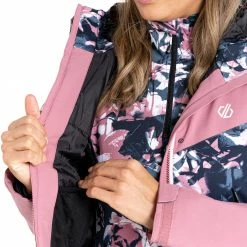 Dare 2b Determined Jacket Women, Violet/grijs -Ziener winkel dare 2b determined jacket women mesa rose black mesa rose abstract floral print 6