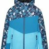 Dare 2b Humour II Jacket Kids, Blauw/rood -Ziener winkel dare 2b humour ii jacket kids river blue floral print fjord blue river blue 1