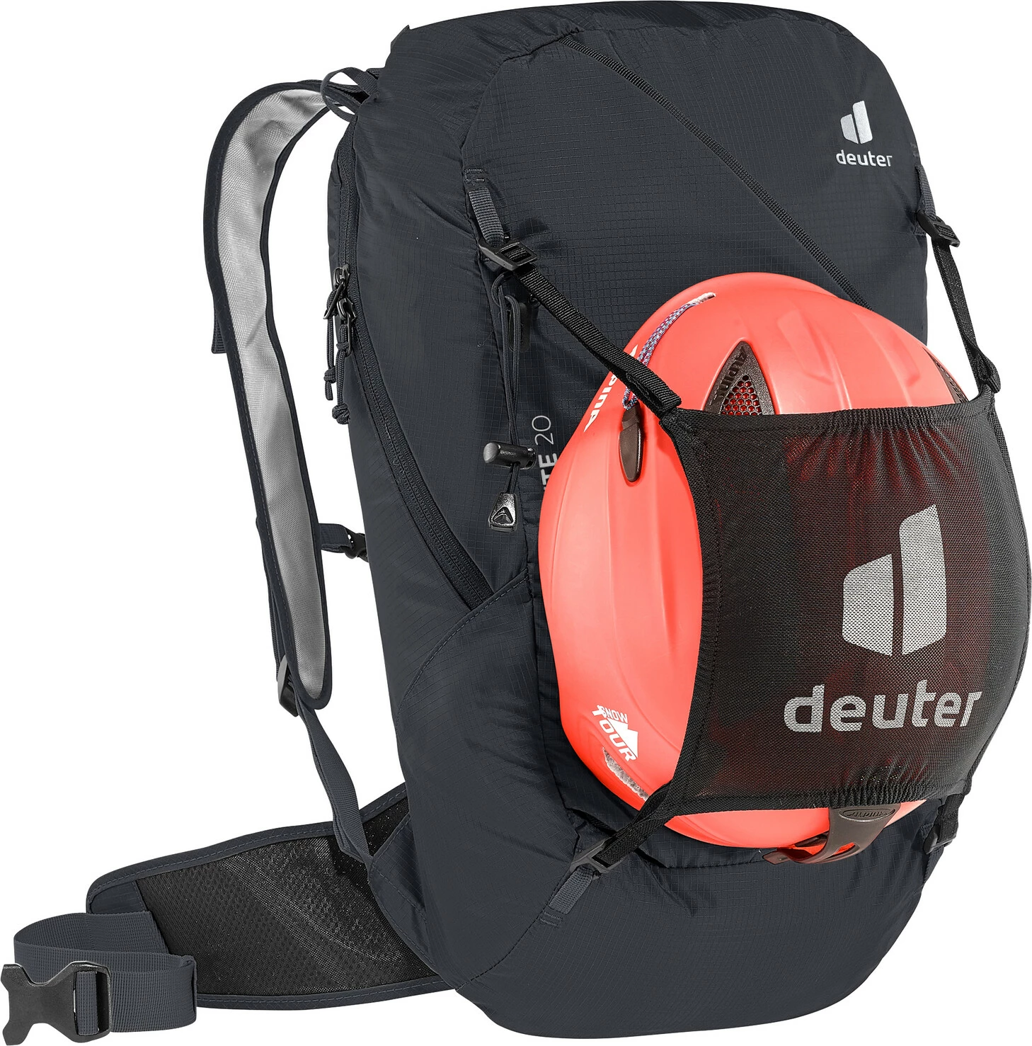 Deuter Freerider Lite 20 Backpack, Zwart 3 Deuter Freerider Lite 20 Backpack, Zwart - Afbeelding 3