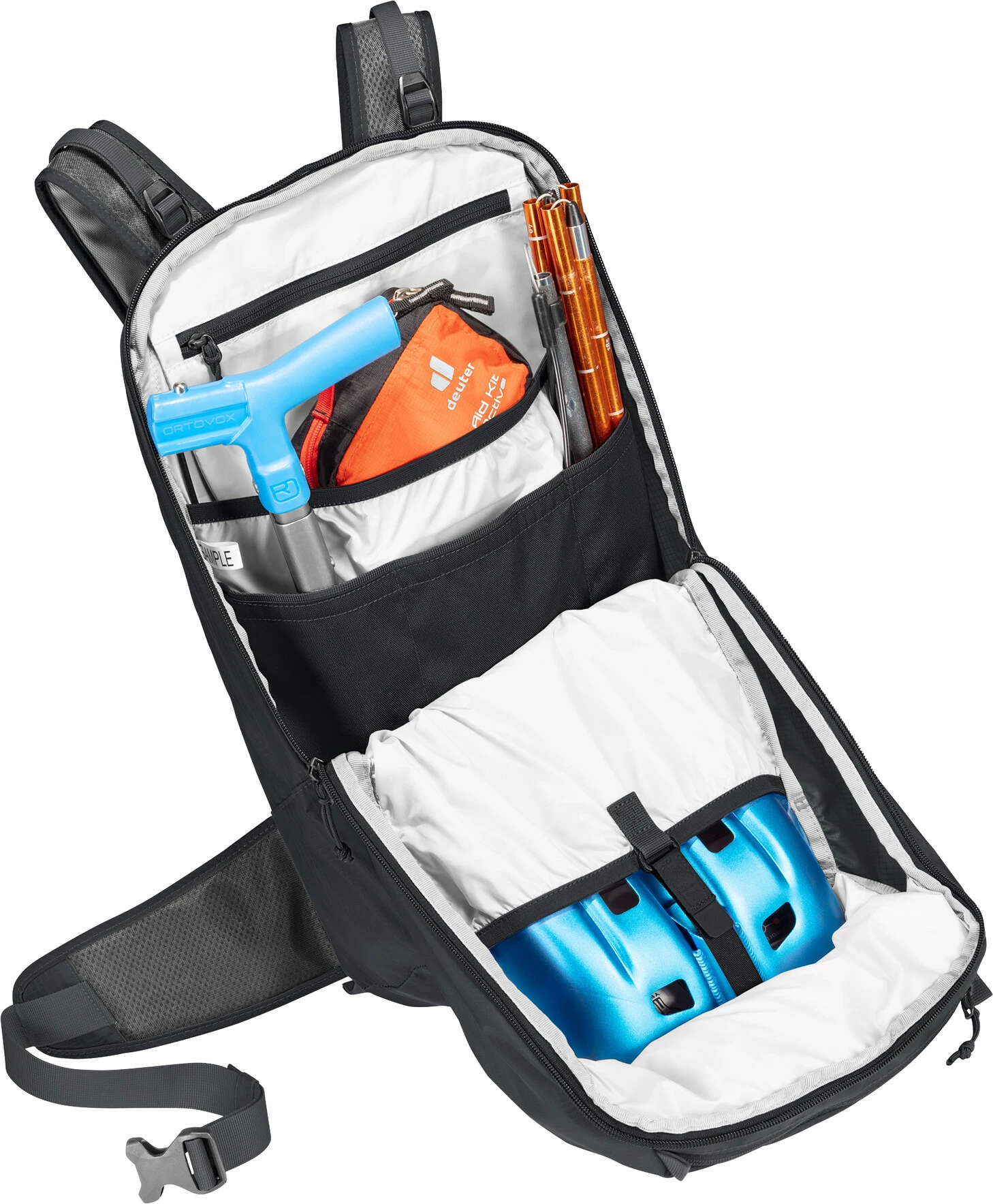 Deuter Freerider Lite 20 Backpack, Zwart 8 Deuter Freerider Lite 20 Backpack, Zwart - Afbeelding 8