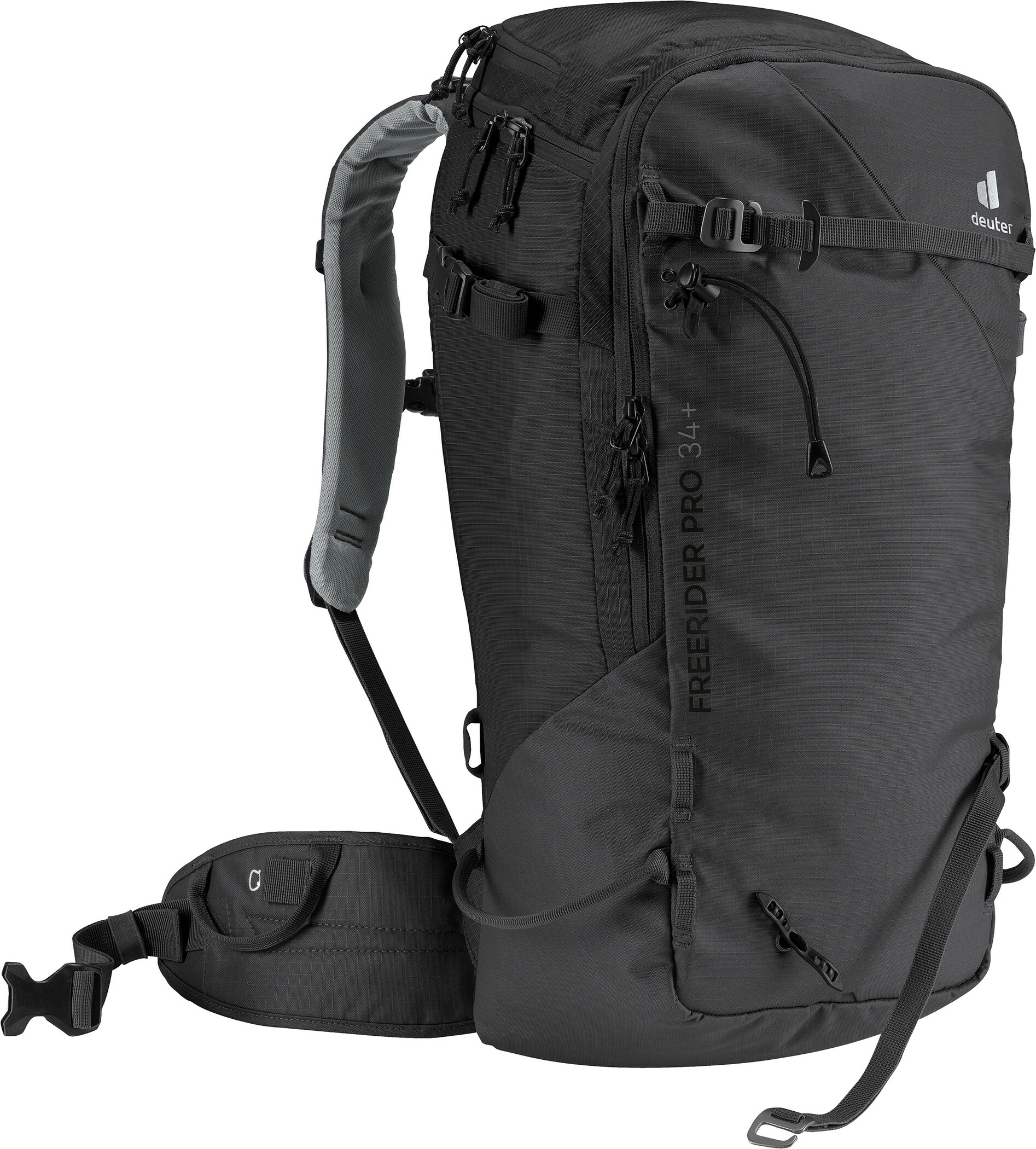 Deuter Freerider Pro 34+ Backpack, Zwart 1 Deuter Freerider Pro 34+ Backpack, Zwart
