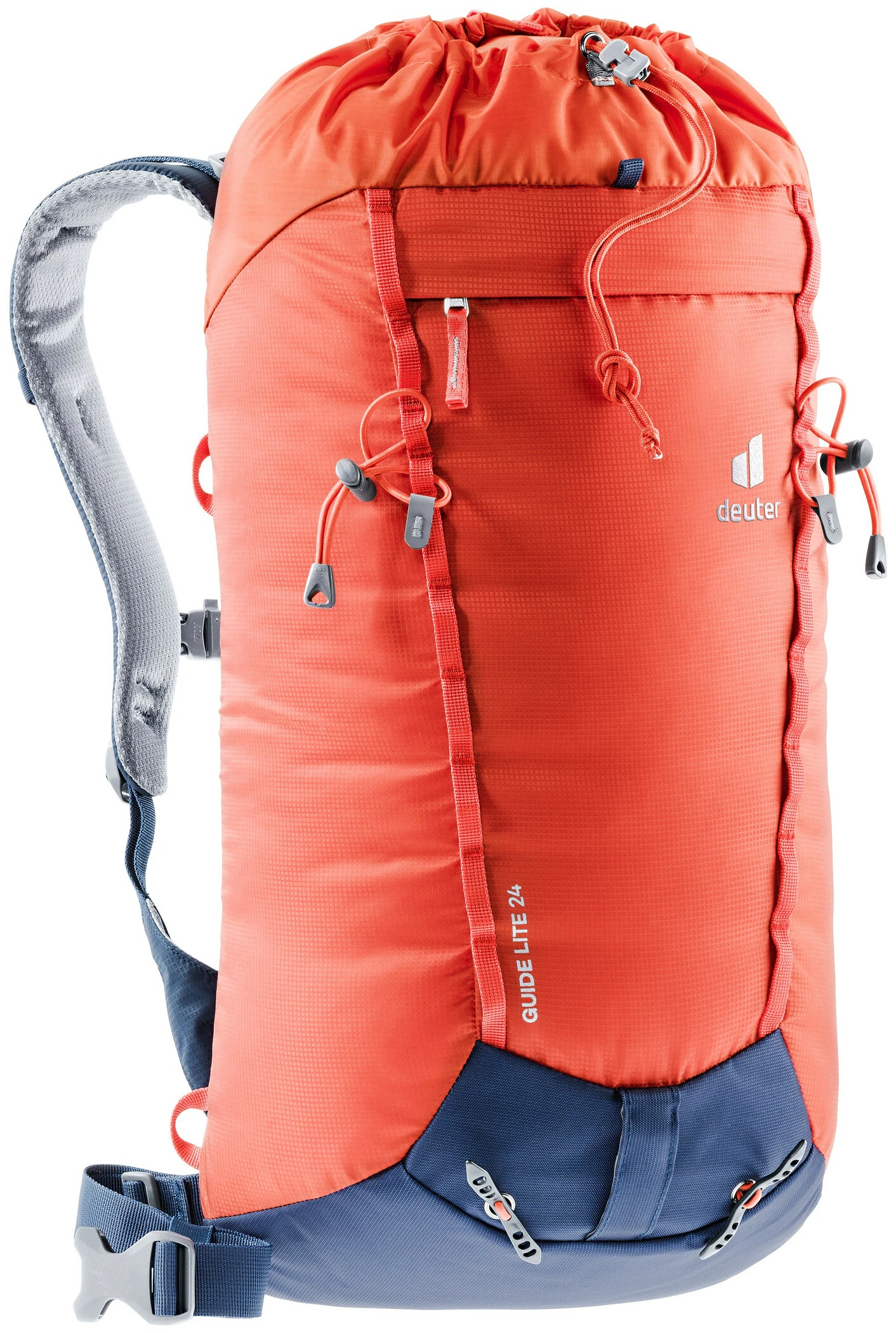 Deuter Guide Lite 24 Backpack, Rood/grijs 1 Deuter Guide Lite 24 Backpack, Rood/grijs