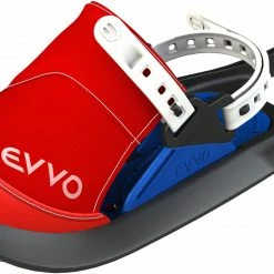 EVVO Pro Snow Shoes With Spikes, Rood/grijs
