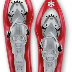 INOOK E-Move Snow Shoes With Bag, Rood/grijs