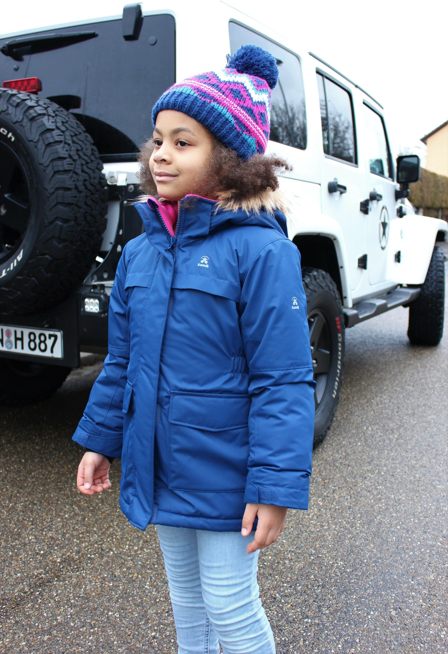 Kamik Katy Jacket Girls, Violet 4 Kamik Katy Jacket Girls, Violet - Afbeelding 4