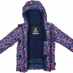 Kamik Keyla Winter Jacket Girls, Zwart/roze -Ziener winkel kamik keyla winter jacket girls marine 3