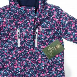 Kamik Keyla Winter Jacket Girls, Zwart/roze -Ziener winkel kamik keyla winter jacket girls marine 4
