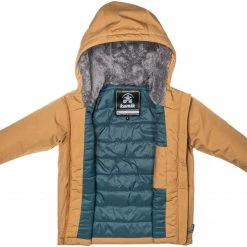 Kamik Koa Winter Jacket Boys, Bruin -Ziener winkel kamik koa winter jacket boys bronze 3