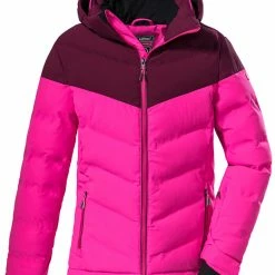 Killtec KSW 157 Quilted Ski Jacket Girls, Roze