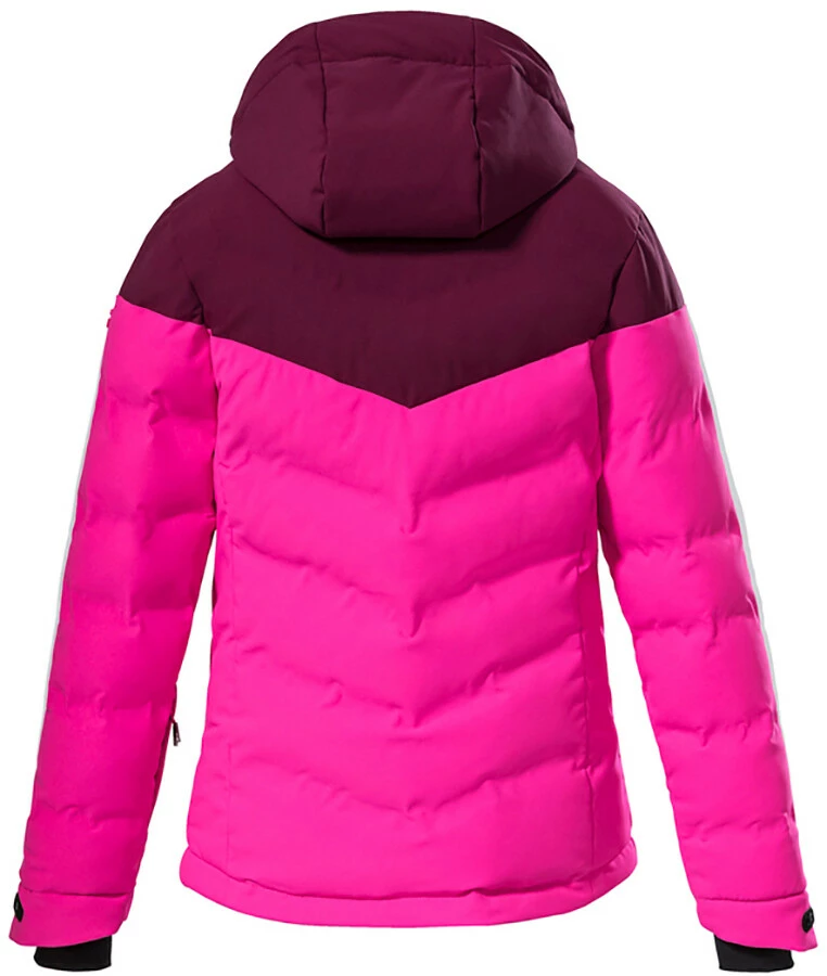 Killtec KSW 157 Quilted Ski Jacket Girls, Roze 2 Killtec KSW 157 Quilted Ski Jacket Girls, Roze - Afbeelding 2