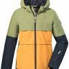 Killtec KSW 173 Ski Jacket Girls, Blauw/groen