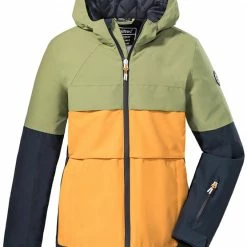 Killtec KSW 173 Ski Jacket Girls, Blauw/groen