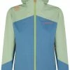 La Sportiva Firestar Evo Shell Jacket Women, Blauw/grijs