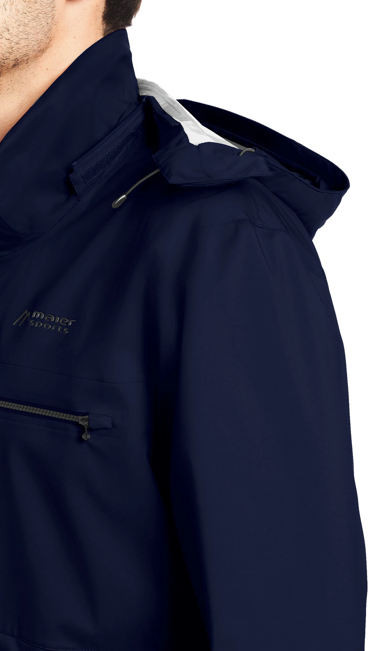 Maier Sports Liland P3 Jacket Men, Blauw 4 Maier Sports Liland P3 Jacket Men, Blauw - Afbeelding 4