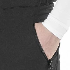 Maier Sports Lothar 2 Softshell Skibroek Heren, Zwart -Ziener winkel maier sports lothar 2 softshell skihose herren kurz black 4