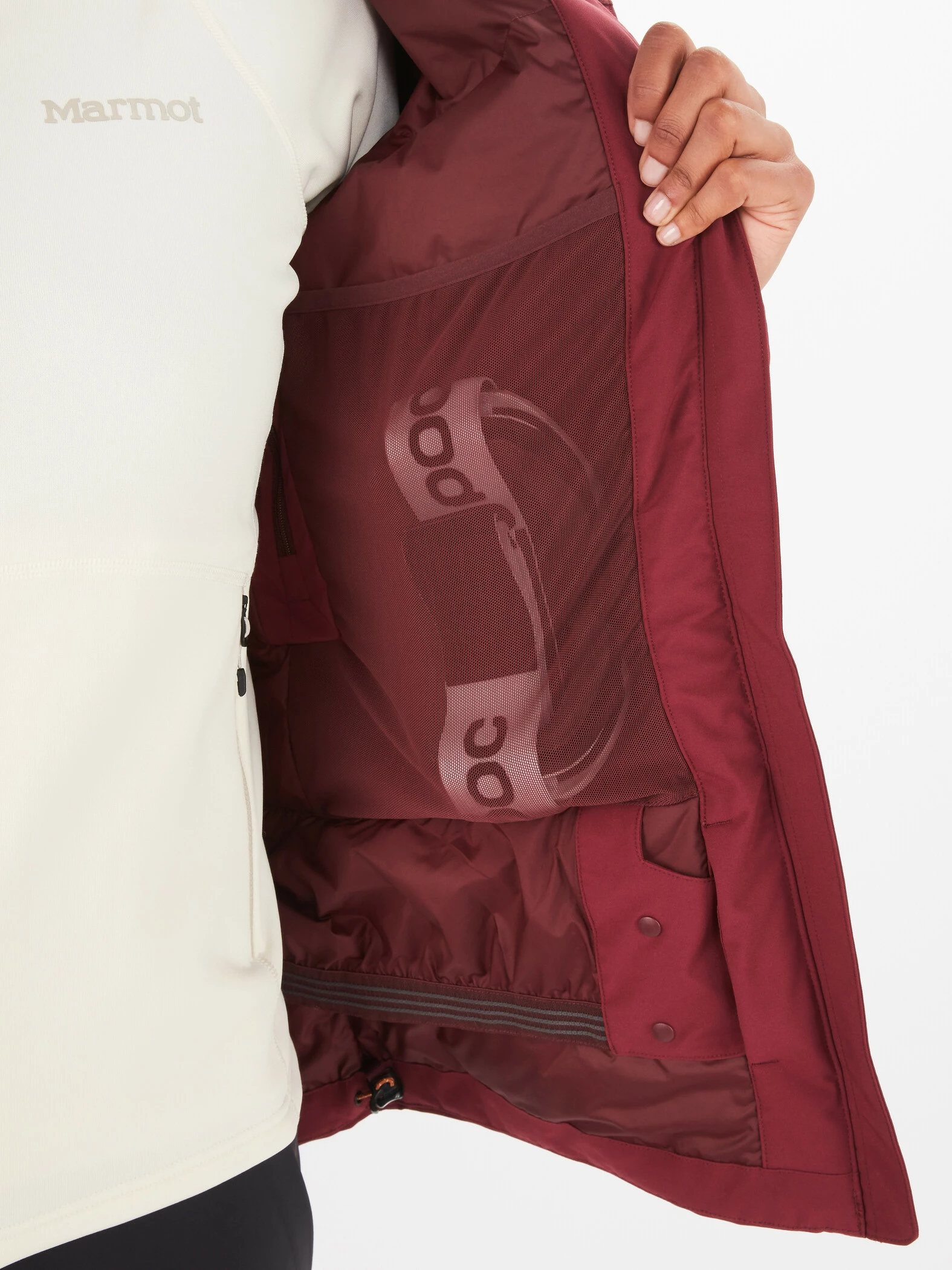 Marmot Refuge Jacket Women, Rood 6 Marmot Refuge Jacket Women, Rood - Afbeelding 6