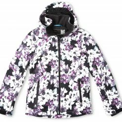 O'Neill O'Neill Adelite AOP Jacket Girls, Zwart/wit
