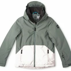 O'Neill O'Neill Adelite Jacket Girls, Groen/wit