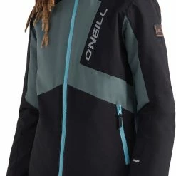 O'Neill O'Neill Hammer Jacket Boys, Oranje/zwart -Ziener winkel oneill hammer jacket boys black out 3
