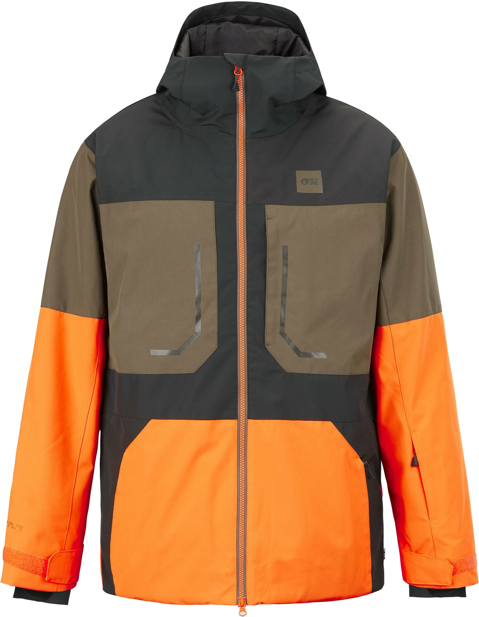 Picture Elfyn Jacket Men, Zwart 1 Picture Elfyn Jacket Men, Zwart