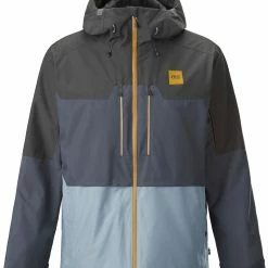 Picture Picture Object Jacket Men, Oranje/grijs