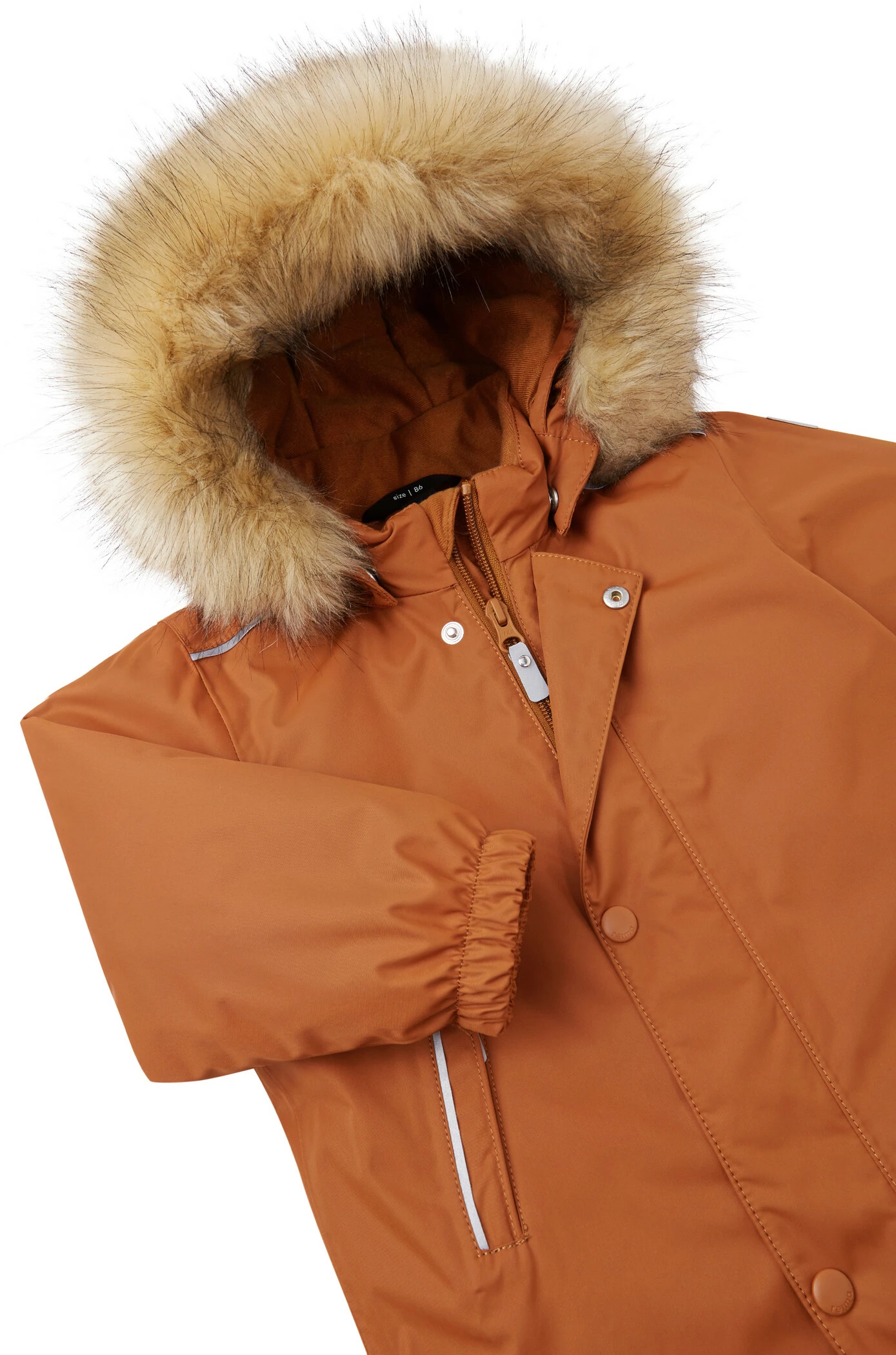 Reima Marte Mid Reimatec Winter Overall Toddler, Bruin 6 Reima Marte Mid Reimatec Winter Overall Toddler, Bruin - Afbeelding 6