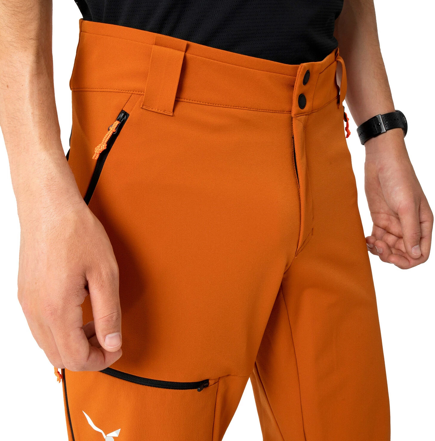 SALEWA Sella Durastretch Pants Men, Zwart 12 SALEWA Sella Durastretch Pants Men, Zwart - Afbeelding 12