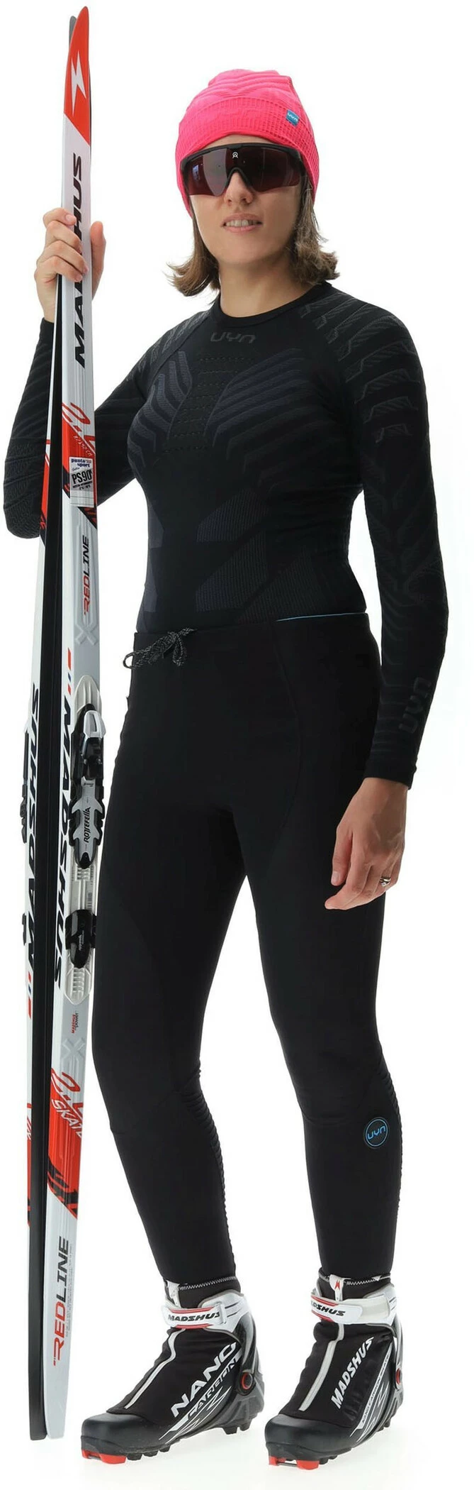 UYN Cross Country Skiing Buffercone Pants Women, Zwart 9 UYN Cross Country Skiing Buffercone Pants Women, Zwart - Afbeelding 9