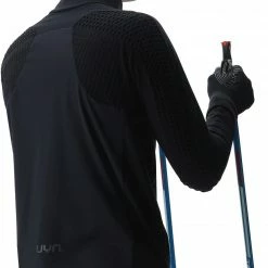 UYN Cross Country Skiing Coreshell Jacket Men, Zwart/oranje -Ziener winkel uyn cross country skiing coreshell jacket men black black turquoise 7