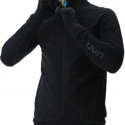 UYN Cross Country Skiing Coreshell Jacket Men, Zwart/oranje -Ziener winkel uyn cross country skiing coreshell jacket men black black turquoise 8