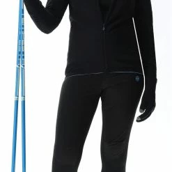 UYN Cross Country Skiing Coreshell Jacket Women, Zwart/blauw -Ziener winkel uyn cross country skiing coreshell jacket women black black turquoise 6