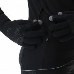 UYN Cross Country Skiing Coreshell Jacket Women, Zwart -Ziener winkel uyn cross country skiing coreshell jacket women black black turquoise 7 1