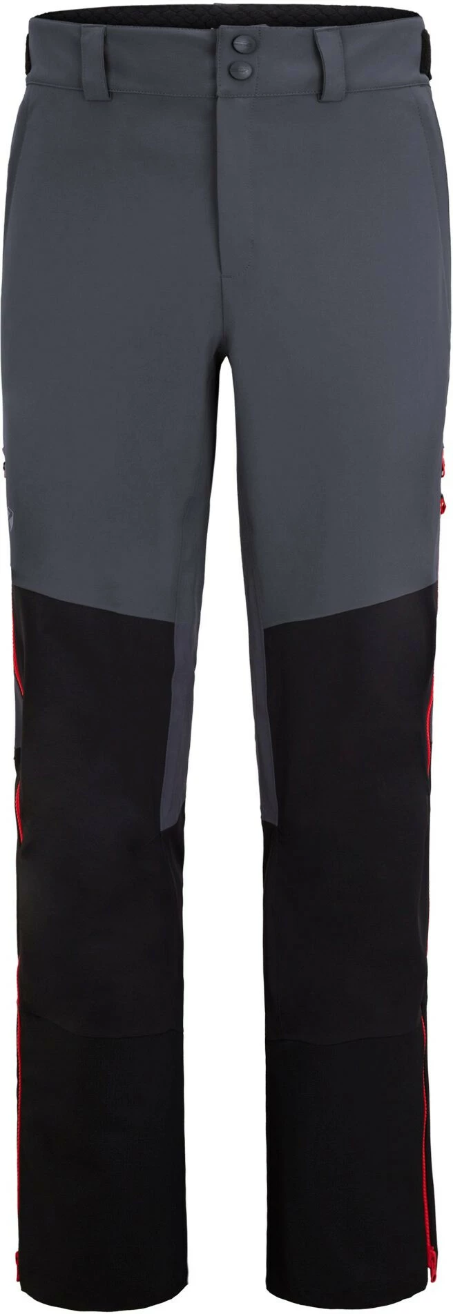 Ziener Niron Active Pants Men, Grijs/zwart 1 Ziener Niron Active Pants Men, Grijs/zwart