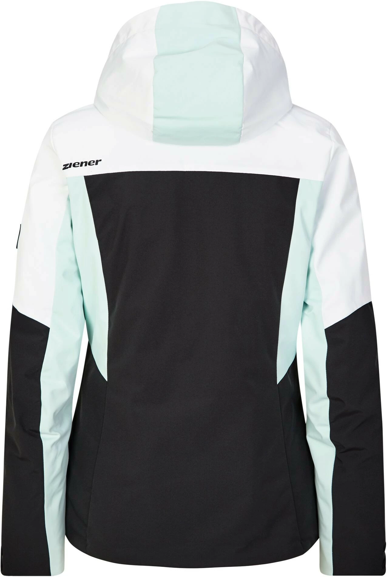 Ziener Tilfa Ski Jacket Women, Zwart/wit 2 Ziener Tilfa Ski Jacket Women, Zwart/wit - Afbeelding 2